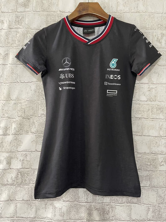F1 Women 2024 Black Mercedes AMG Petronas S-XL