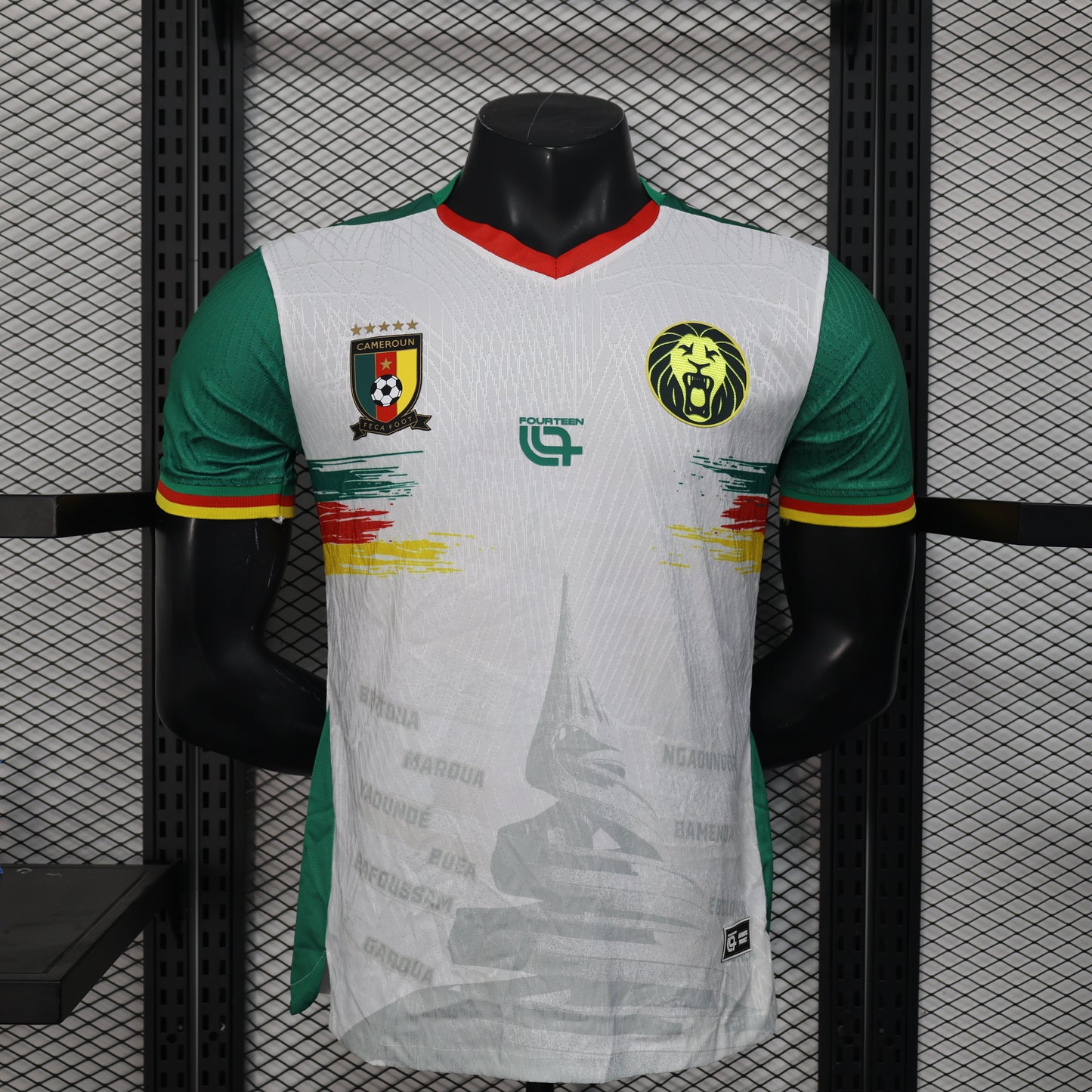 25/26 Cameroon White Special Edition Player Edition S-XXL