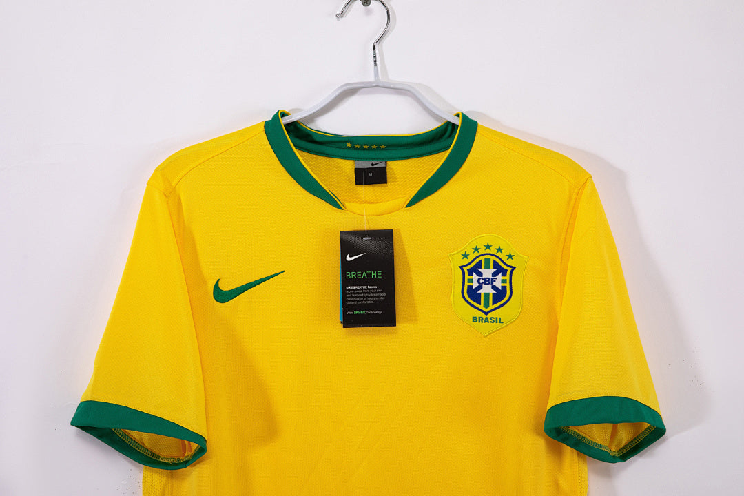 Retro 2006 Brazil home S-XXL6