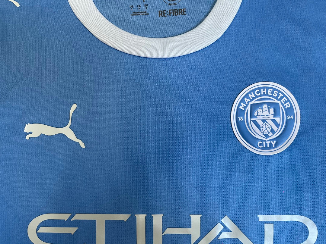 /27 Manchester City home football jersey S-4XL3