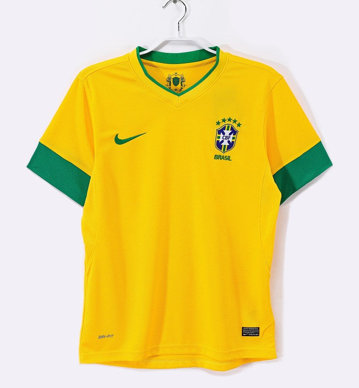 Retro 2012/13 Brazil Home S-XXL6