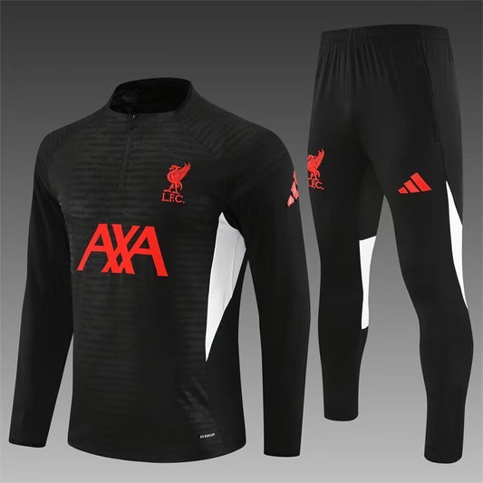 2025/26 LVP Black Half Pull Training Suit S-XXL