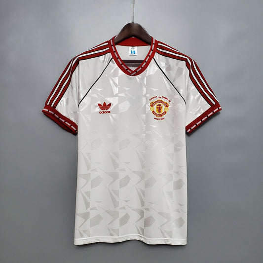 Retro 1991 Manchester United white S-XXL