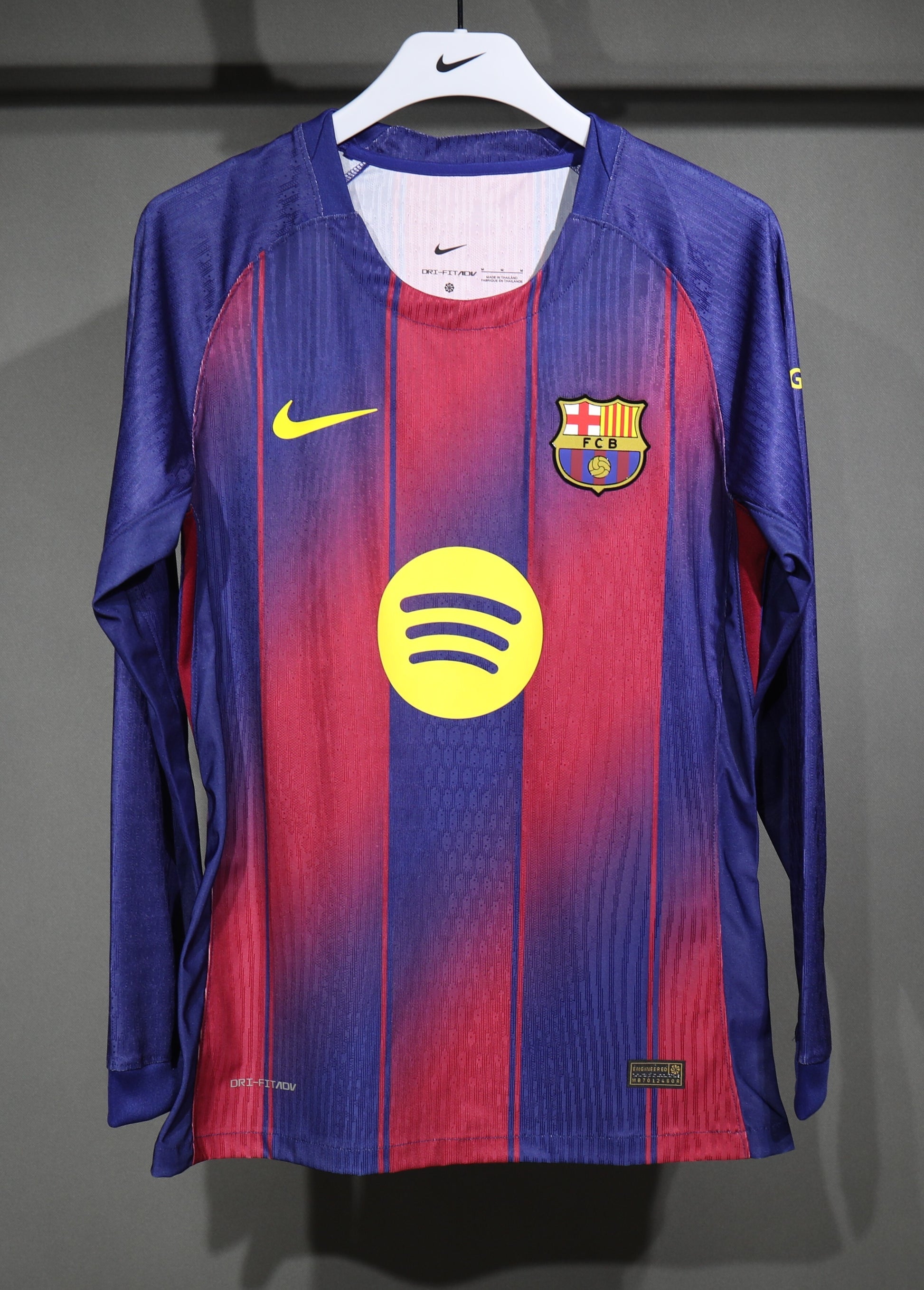 25/26 Barcelona Home Long Sleeve Player Edition S-3XL