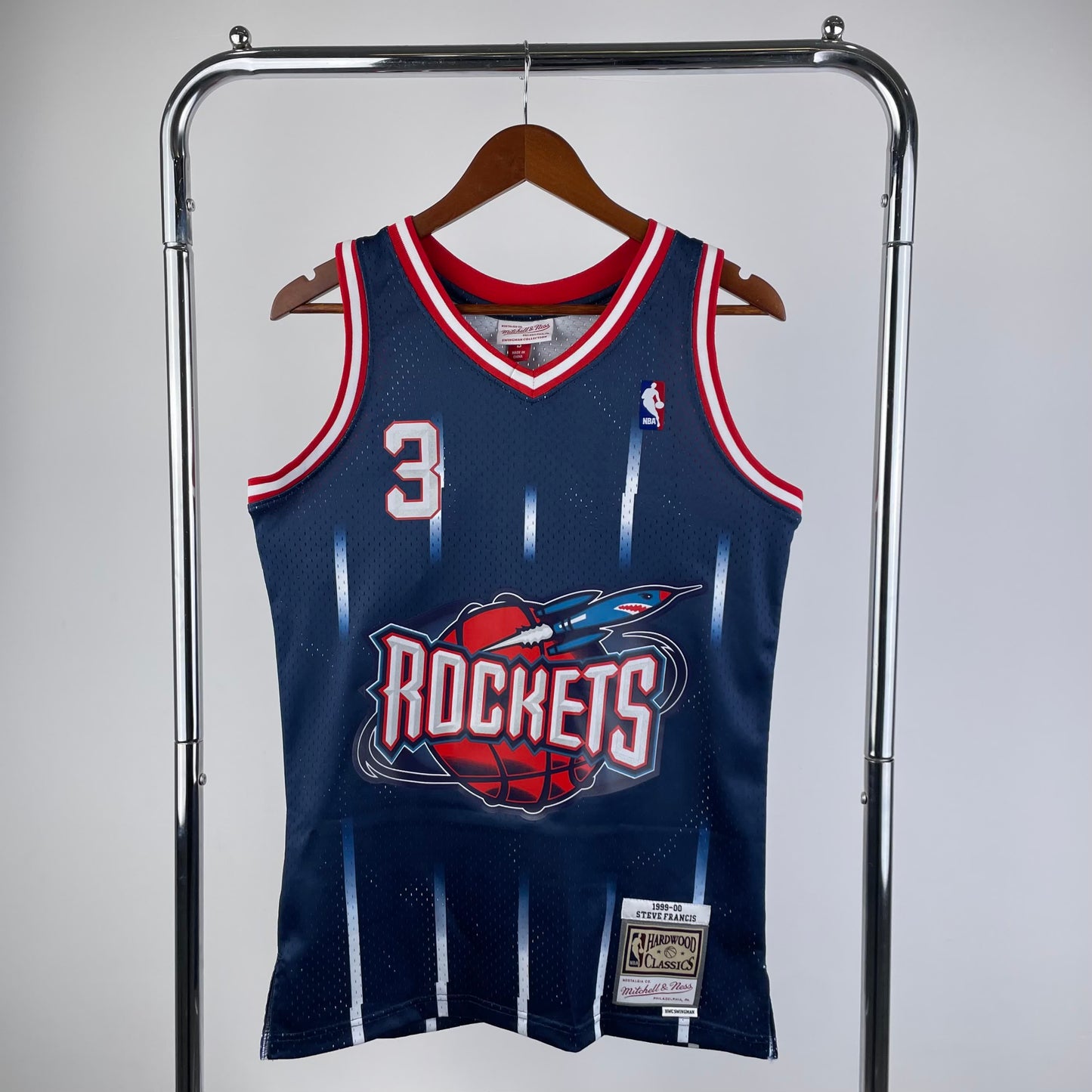 MN Heat Pressed Retro Jersey: SW Rockets 99/00 Season 3 # Francis