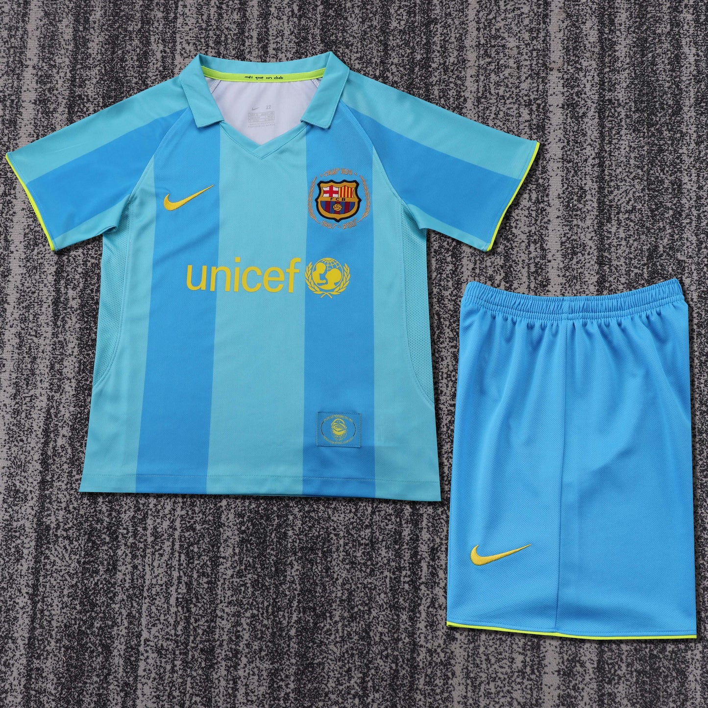 Retro Kids 2007/08 Barcelona away Size 16-28