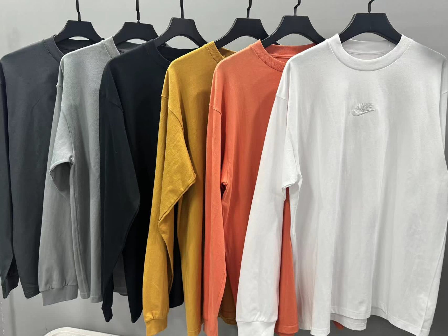 Nike pure cotton long sleeved M-2XL