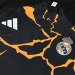 /26 Real Madrid Black Orange Half Pull Training Suit S-XXL7