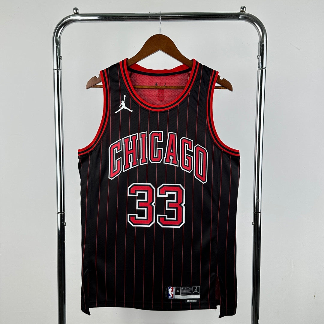 Season Chicago Bulls Flyers Limited Edition 33 # Pippen NBA jersey S-XXL4