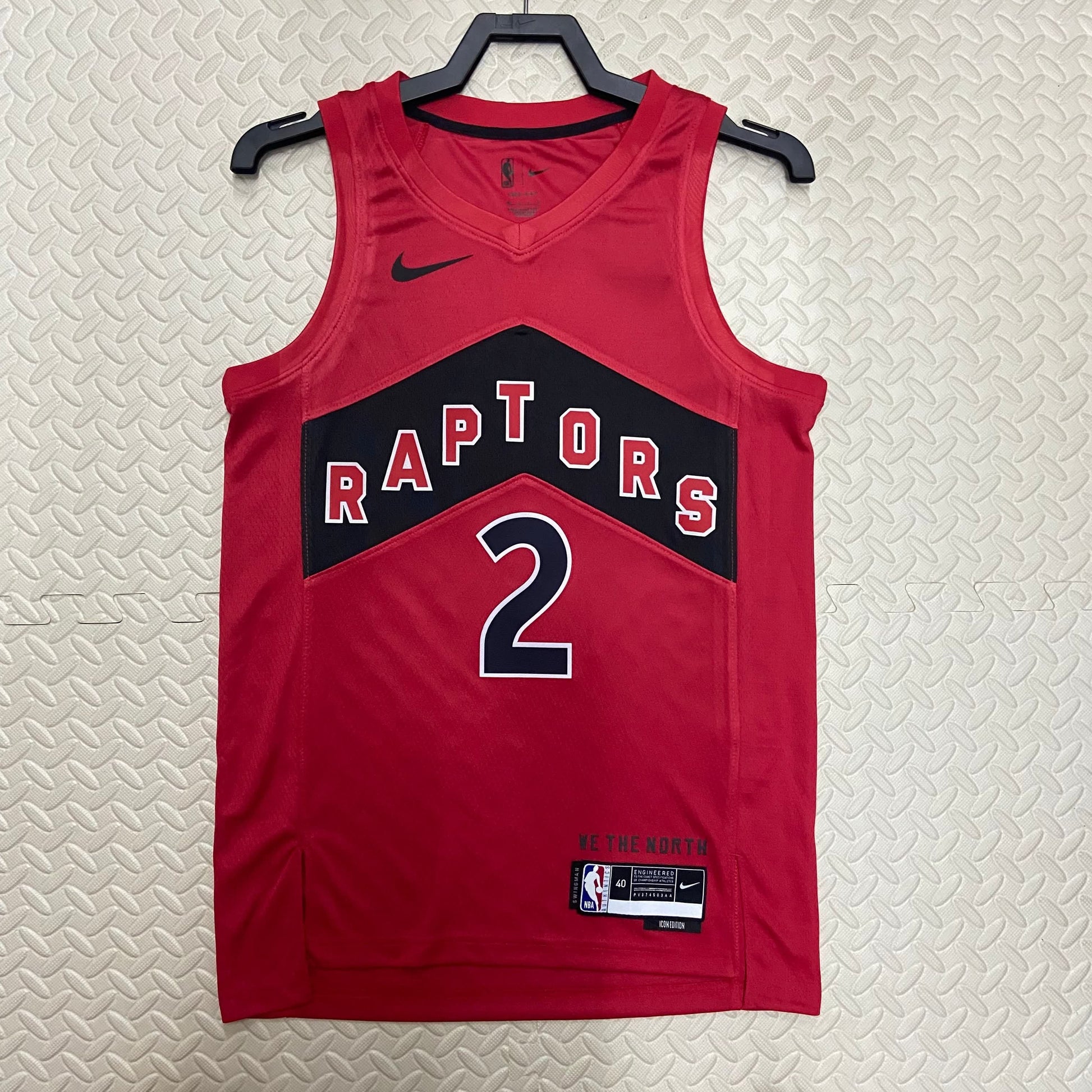 23 Season Raptors Away Red No. 2 Leonardl