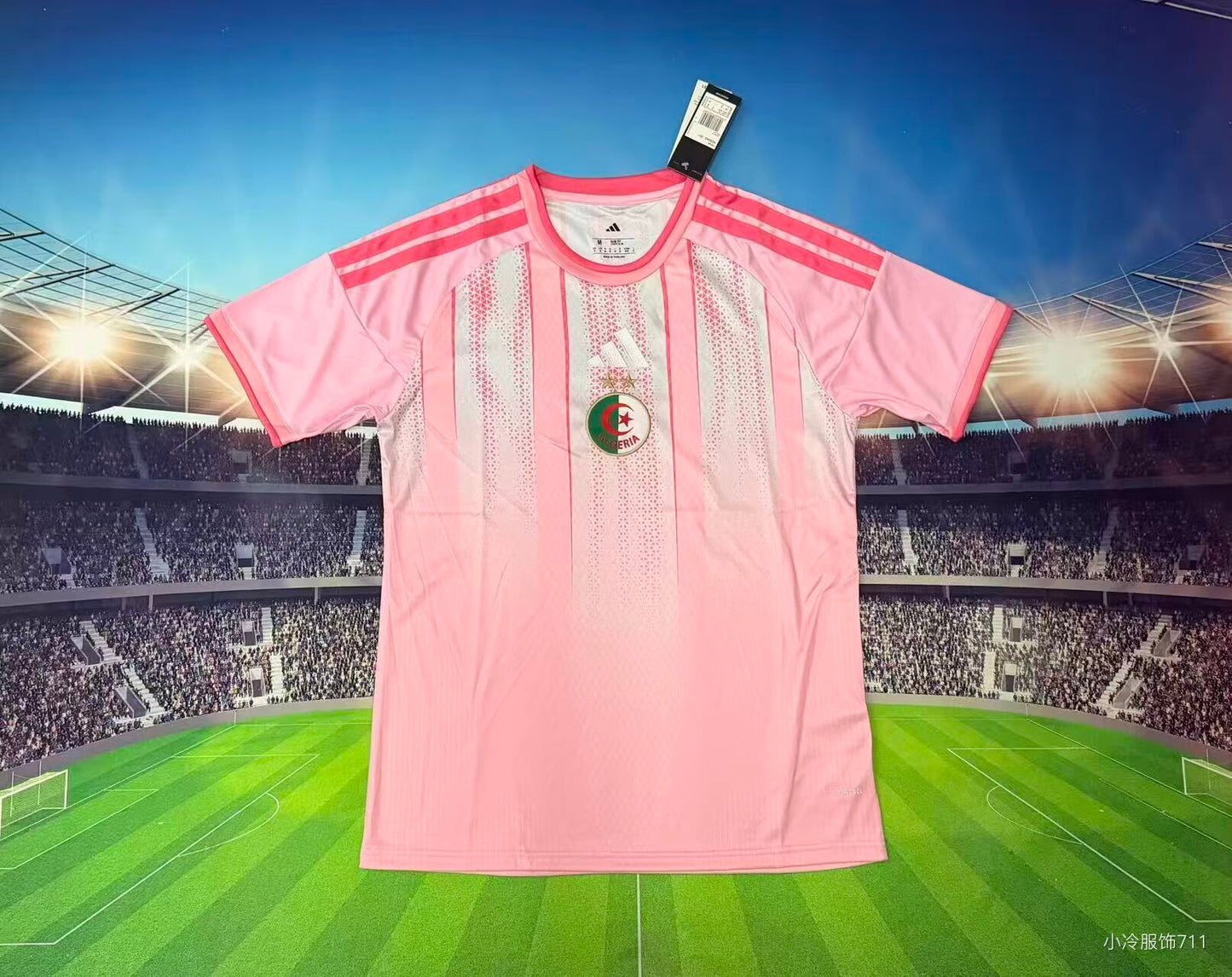 2026/27 Algeria Training Uniform Pink Yupoo Soccer Jerseys S-XXL