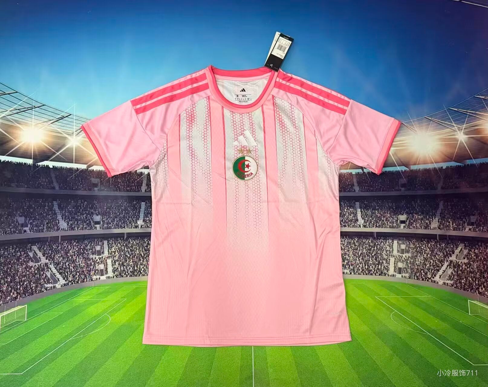 2026/27 Algeria Training Uniform Pink Yupoo Soccer Jerseys S-XXL