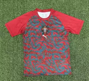 2026/27 Portugal red and pre match training suit Soccer jersey S-XXL