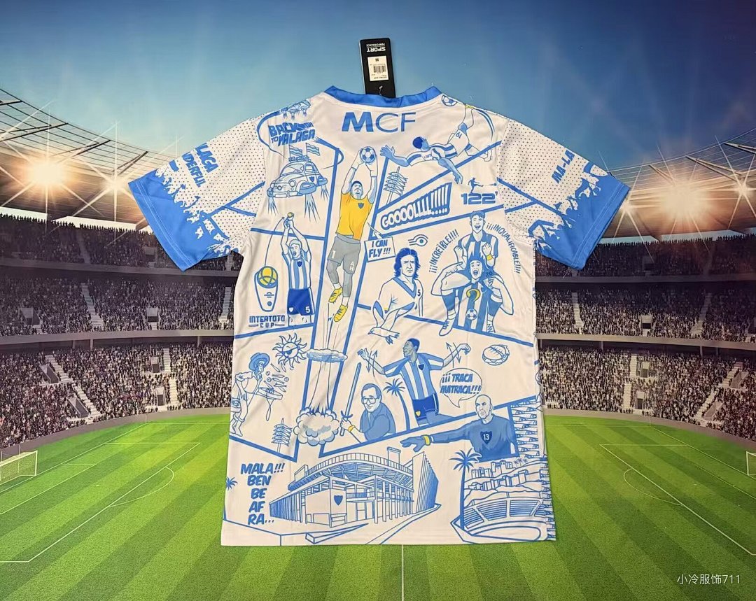 /26 Málaga Special Edition Yupoo Soccer Jerseys S-XXL2