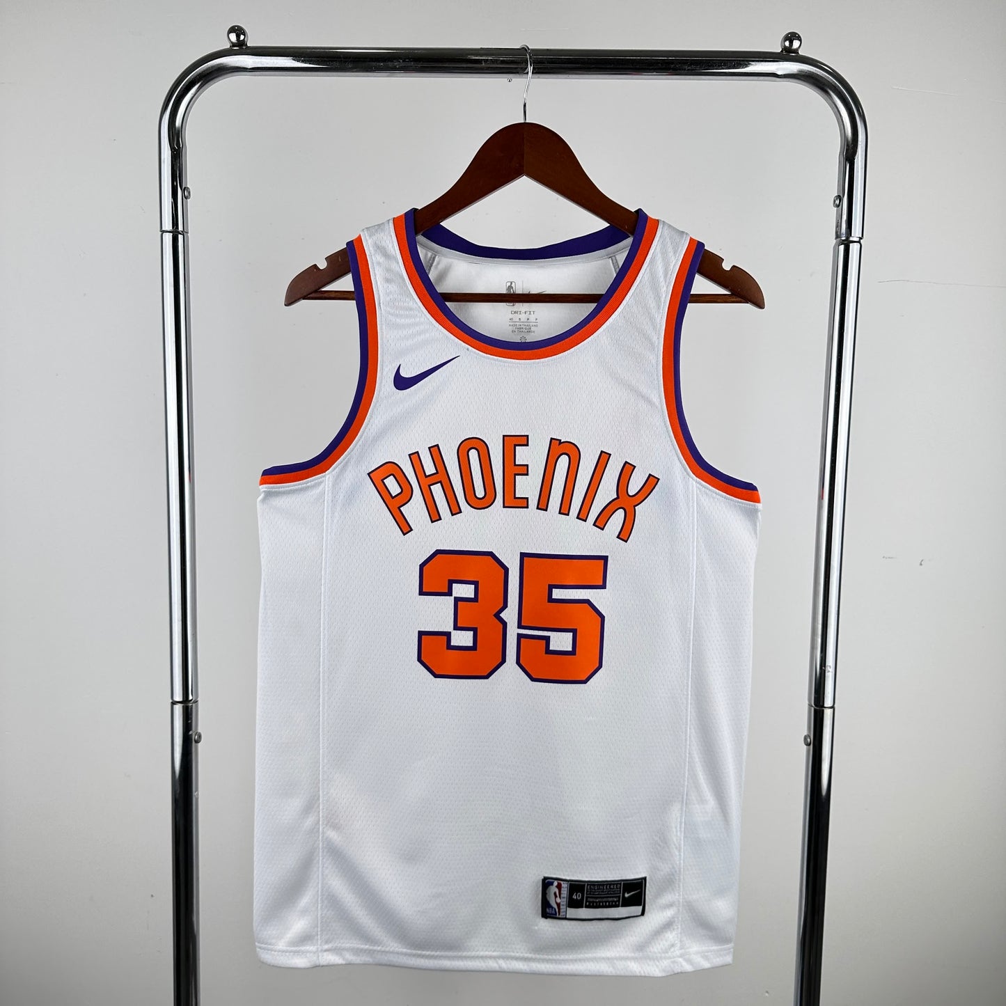 18th season Suns retro No. 35 Booker # DURANT
