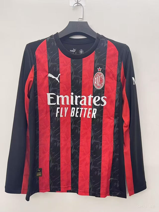 2025/26 AC Milan home Long sleeved S-XXL
