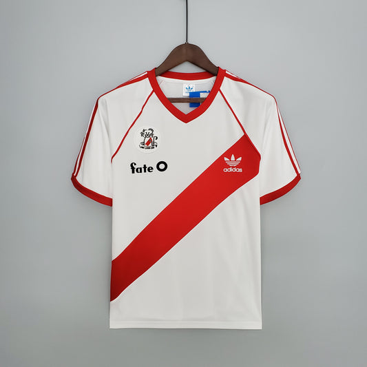 Retro 1986 River Plate home S-XXL