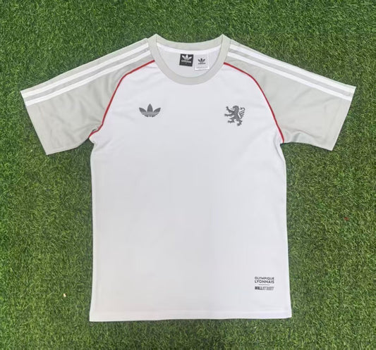 25/26 Olympique Lyonnais gray white training suit S-XXL