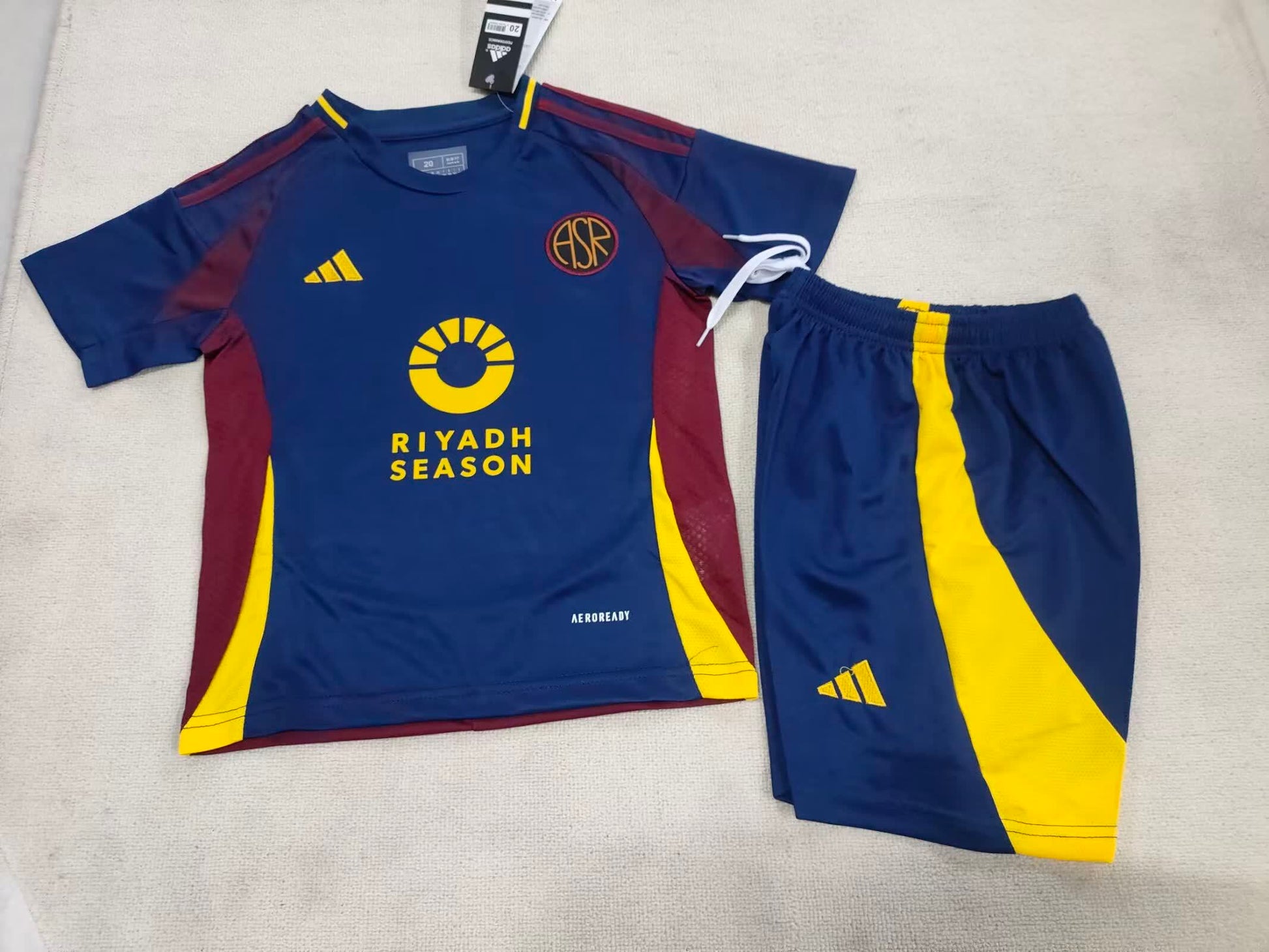 24/25 Kids Roma Second away Size: 16-28