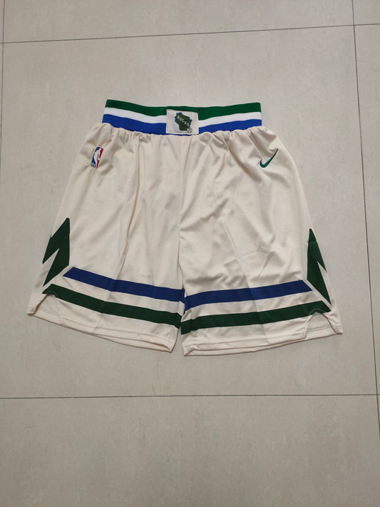 Bucks Off White Shorts