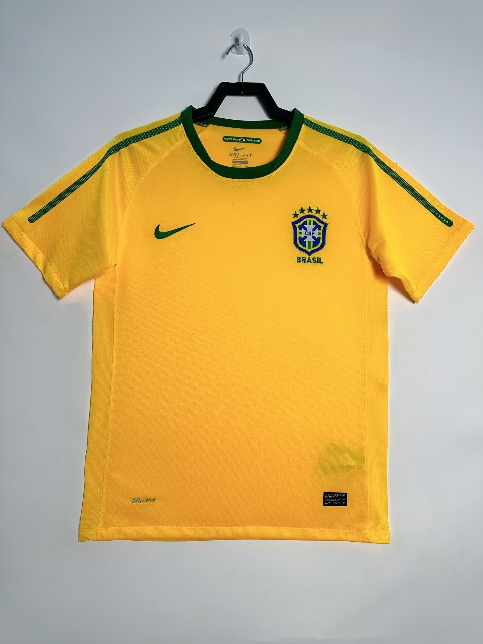 Retro 2010 Brazil home S-XXL