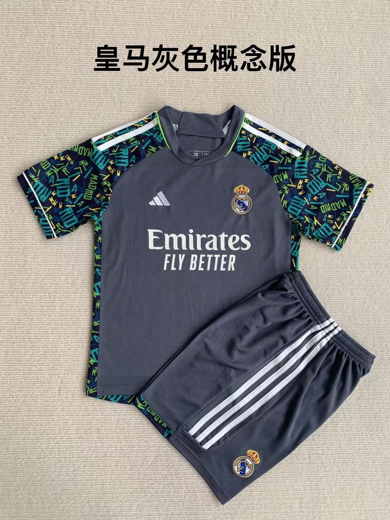 23/24 Real Madrid Grey Concept Edition