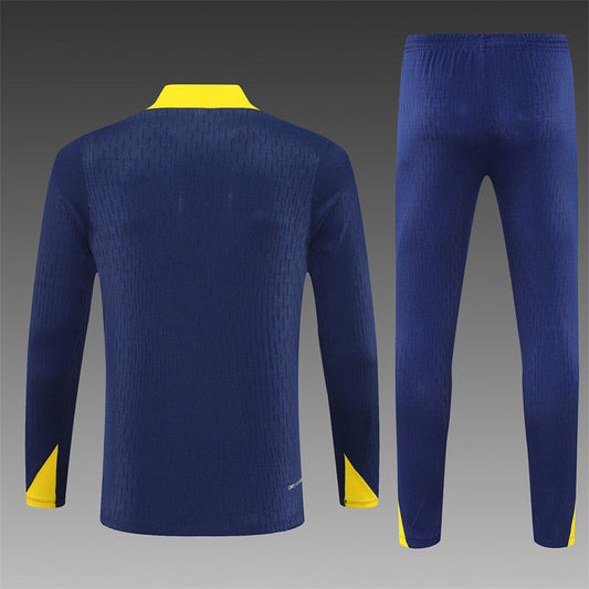 /26 Atletico Madrid Blue Half Pull Training Suit (Adults&amp;Kids)8