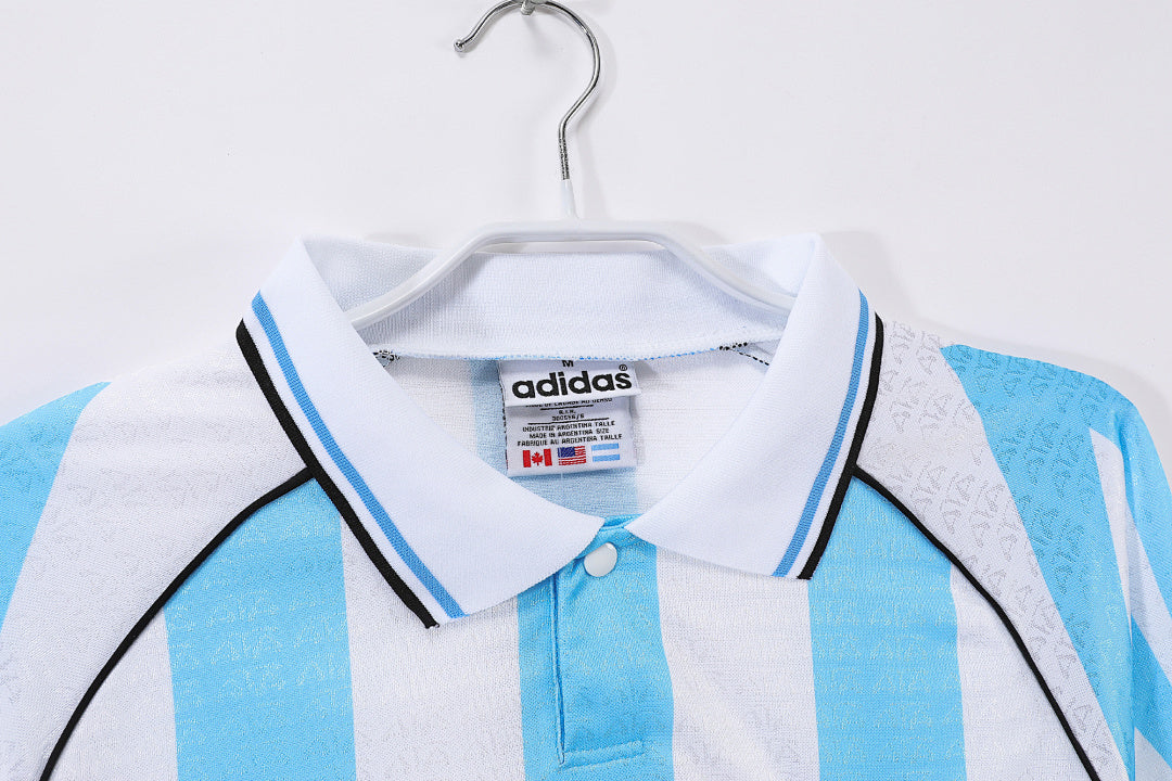 Retro 1996/97 Argentina home long-sleeved shirt S-XXL7