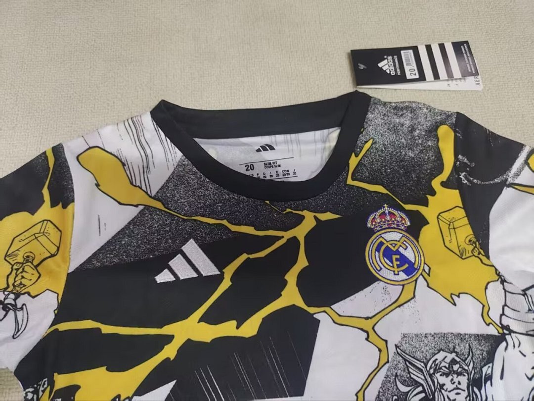 /26 Kids Real Madrid Training Shirt &amp; Size 16-305