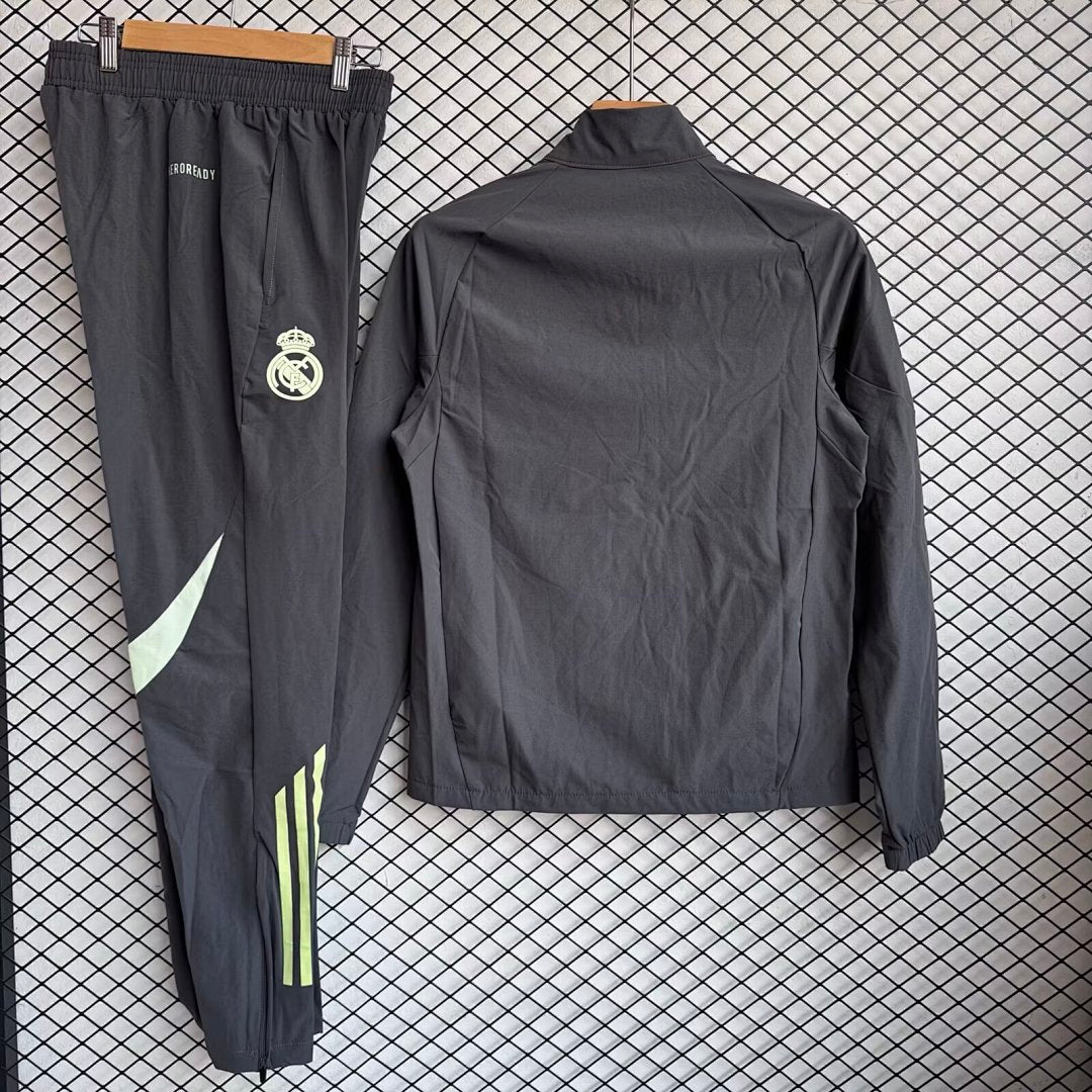 /26 Real Madrid Grey Windbreaker Set S-XXL2