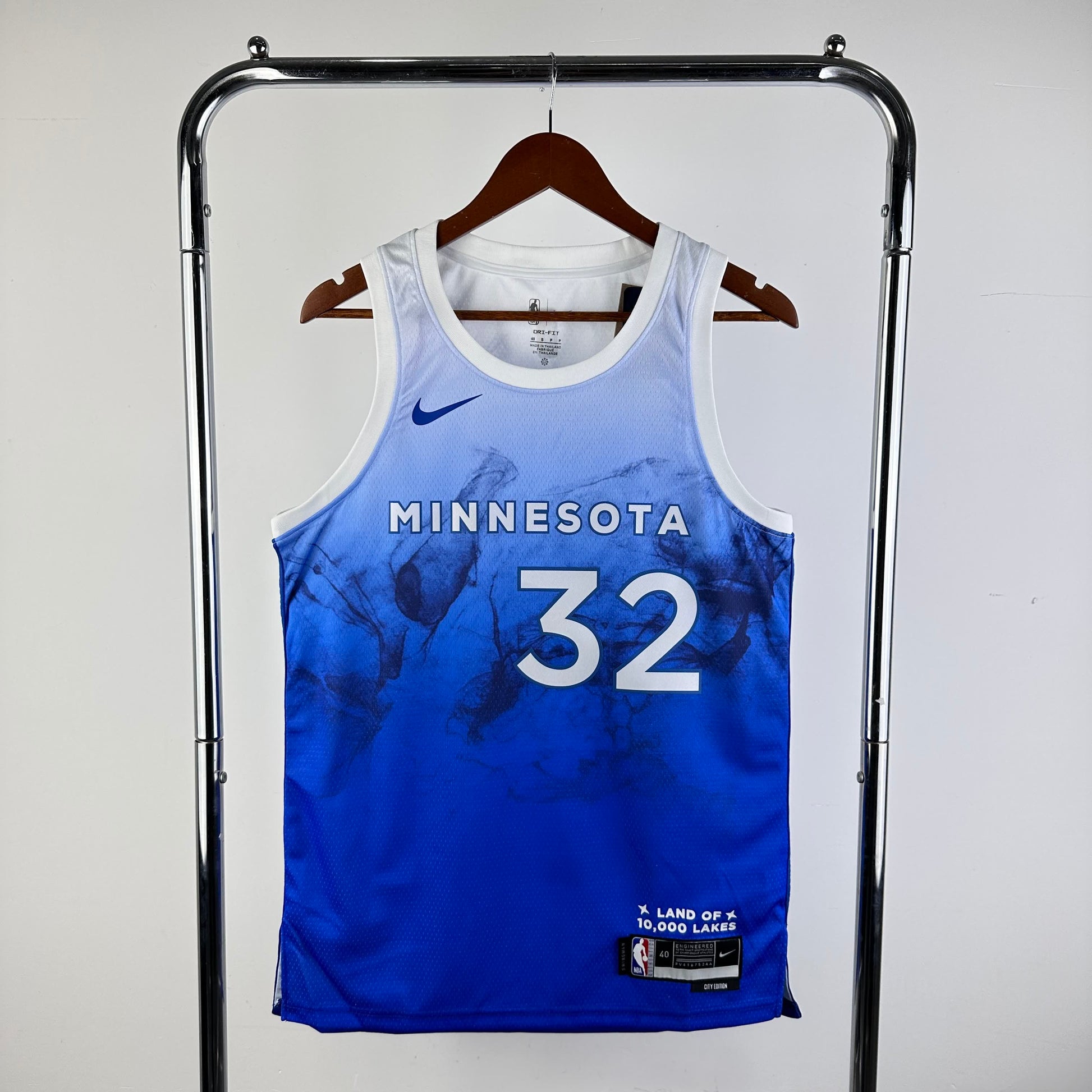 24 Season Timberwolves City Edition 32 # Towns