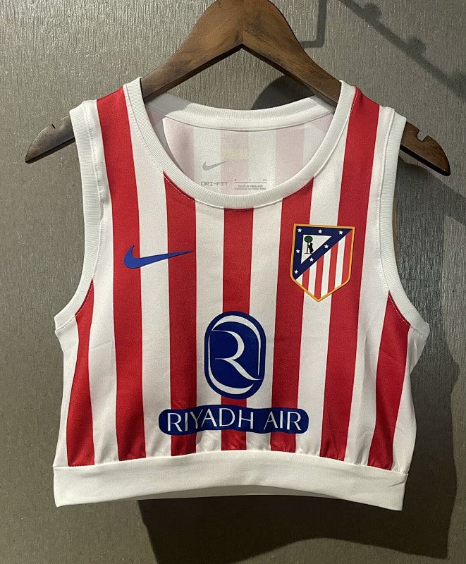 /26 Women's Yoga Vest # Atletico Madrid home S-XL2
