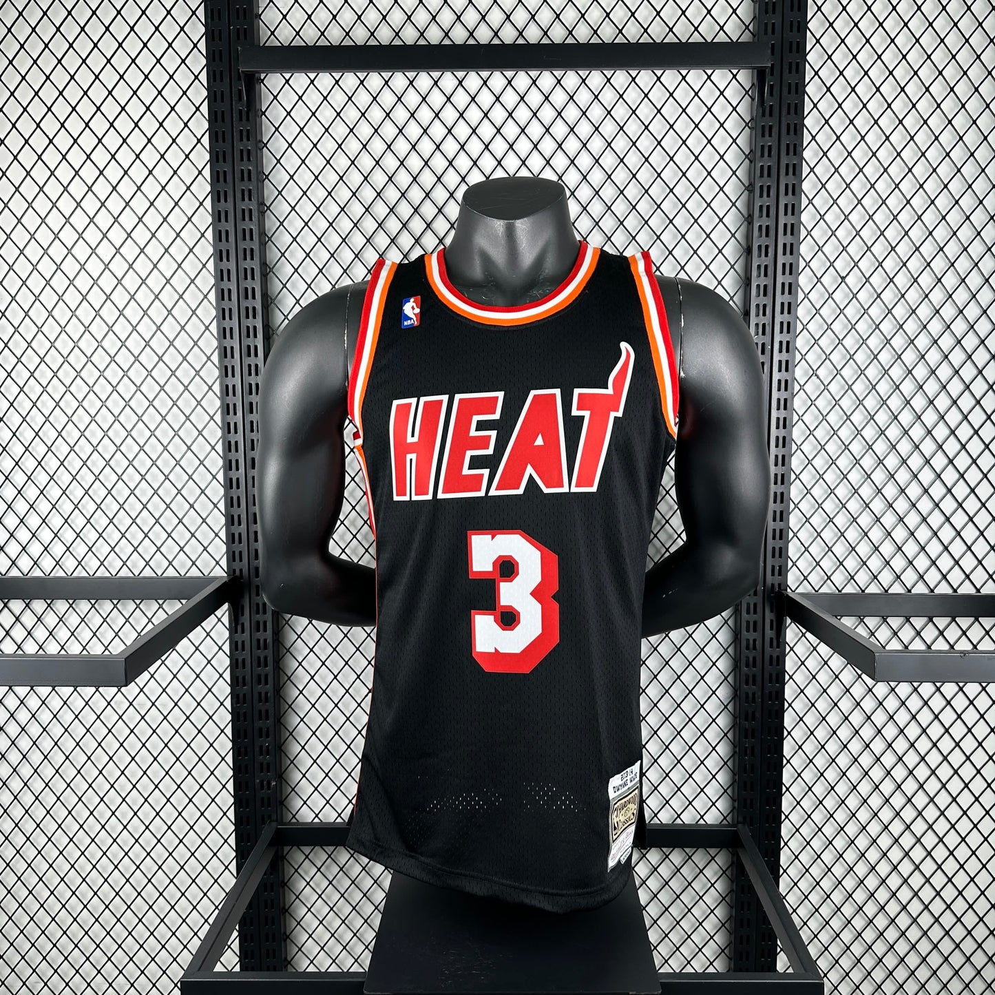 MN Retro Hot Press Jersey SW: Heat 13/14 Season Retro Night 3 # Wade
