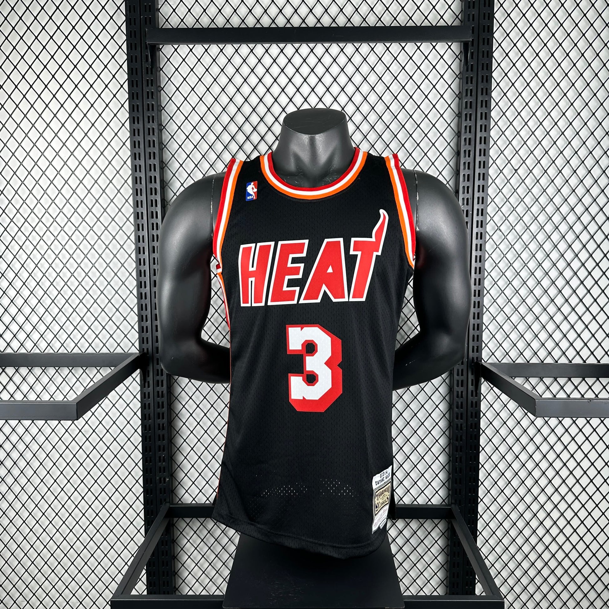 MN Retro Hot Press Jersey SW: Heat 13/14 Season Retro Night 3 # Wade