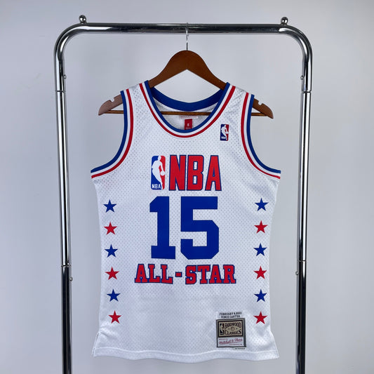 Vintage NBA jersey: 2003 All Star White 15 # Carter