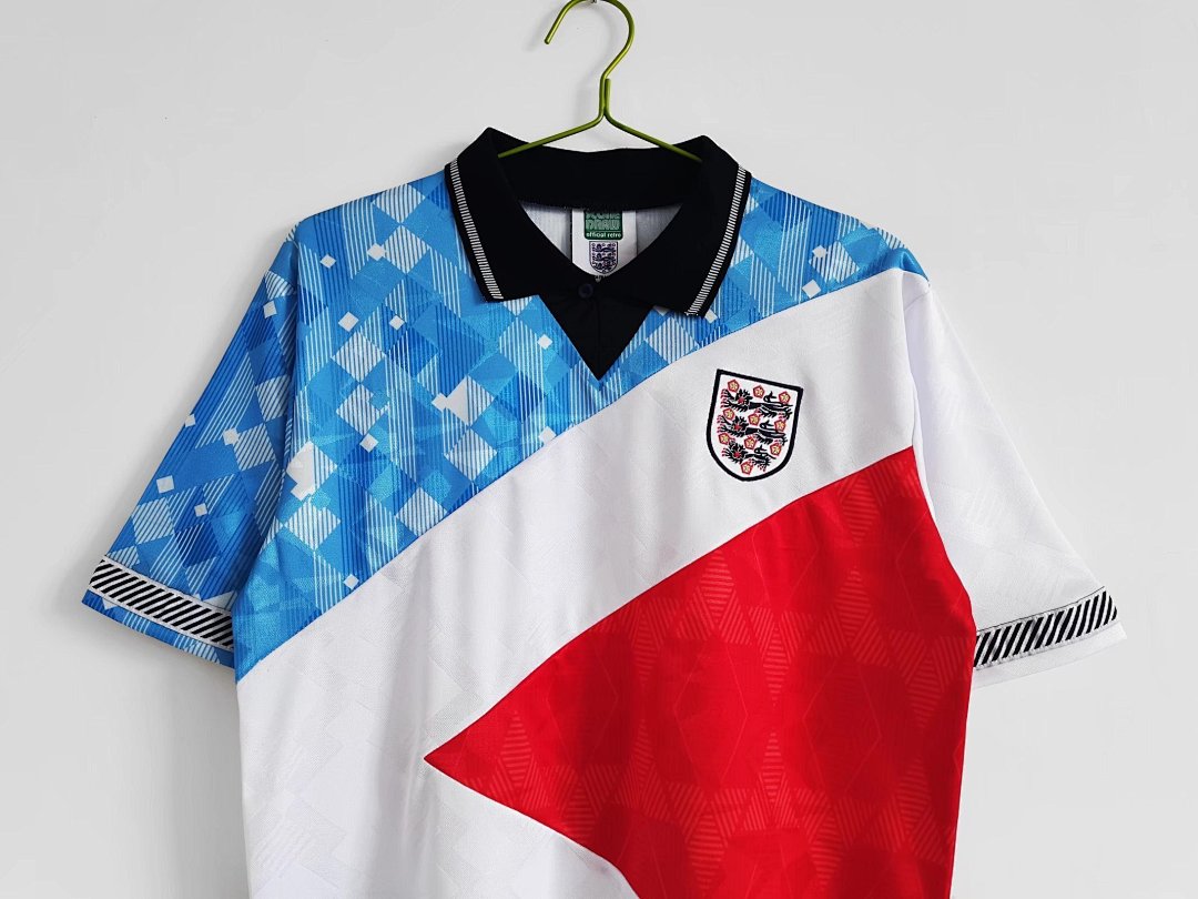 Retro 1990 England Tricolor S-XXL6