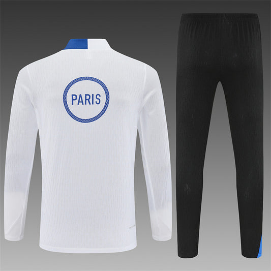 /26 PSG White Half Pull Training Suit (Adults&amp;Kids)7