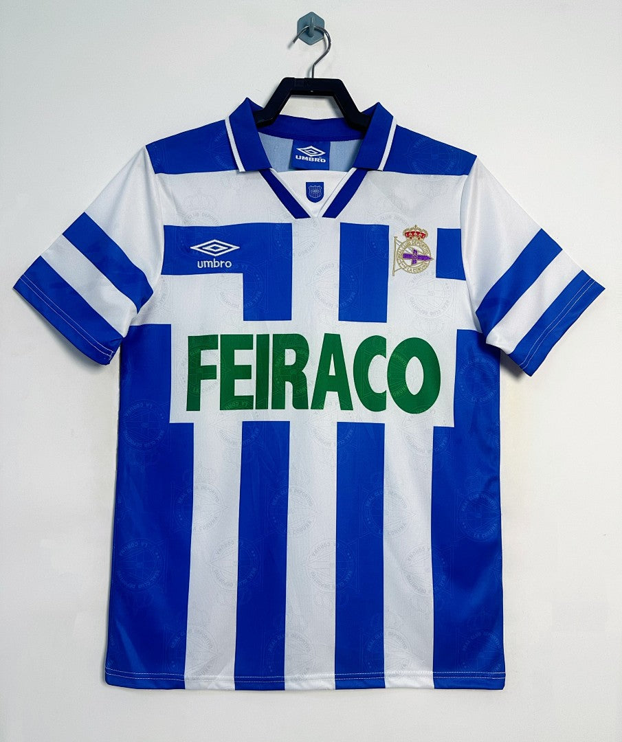 Retro 1994/95 Deportivo La Coruna home Yupoo Soccer Jerseys S-XXL7