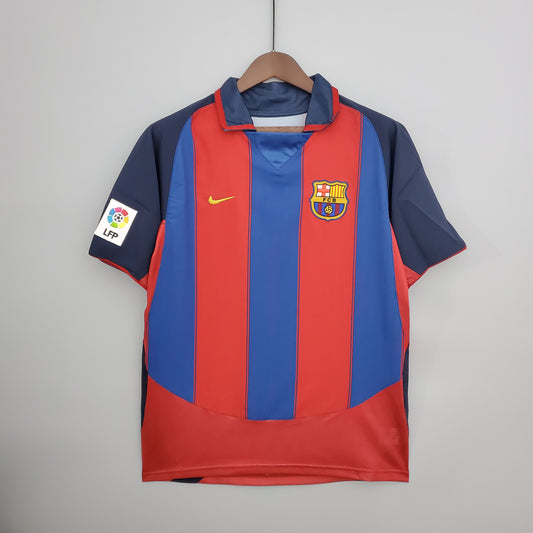 Retro 03/04 Barcelona home S-XXL