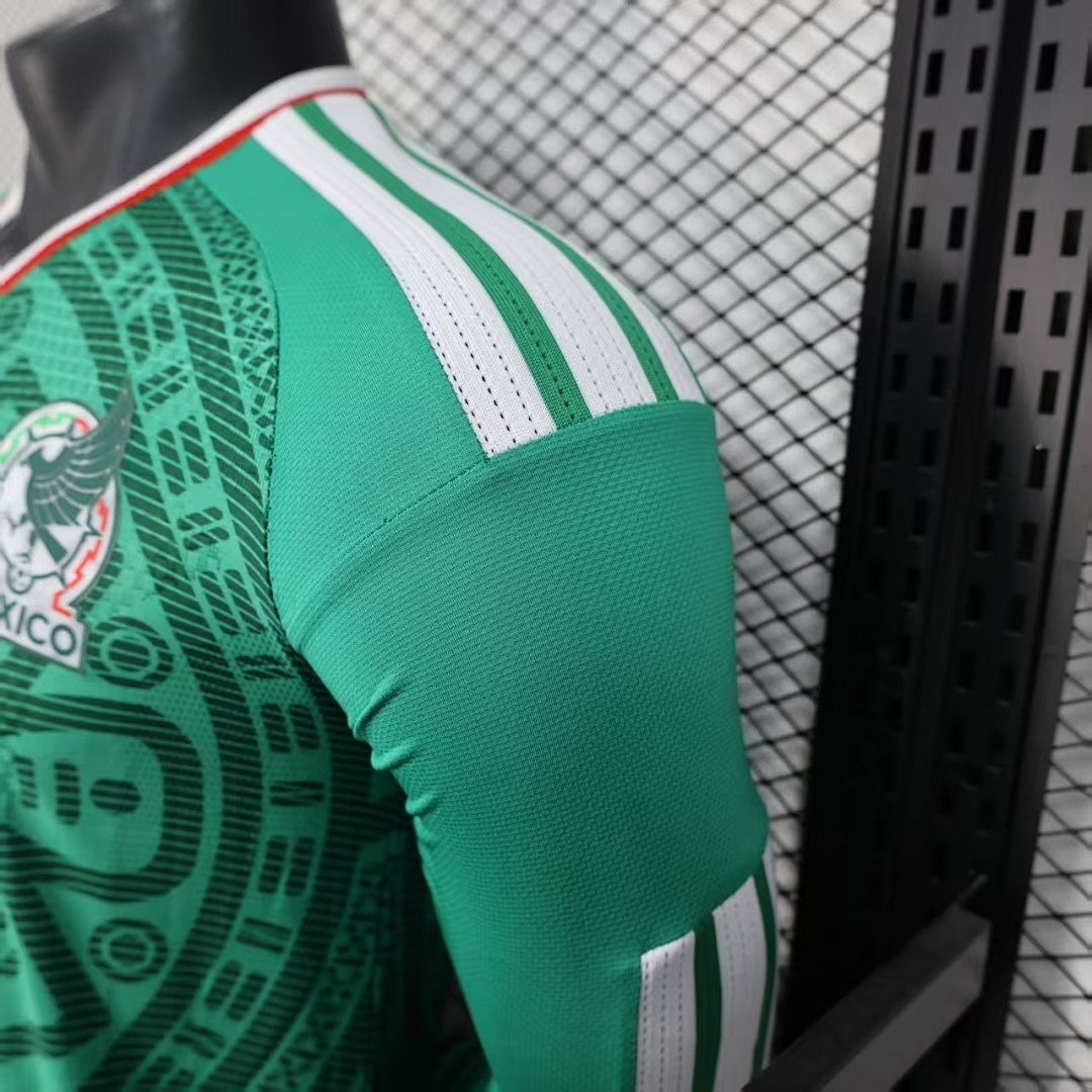 /27 Mexico Home Long Sleeve Player Edition S-XXL5