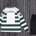 Retro Kids 2001/03 Lisbon Sporting Home Long sleeved Football Shirt&amp;Size16-288