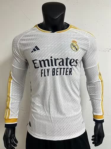 23/24 Long # Real Madrid Home Player Version