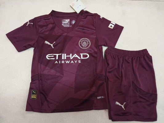 24/25 Kids Manchester City Second away Size: 16-28
