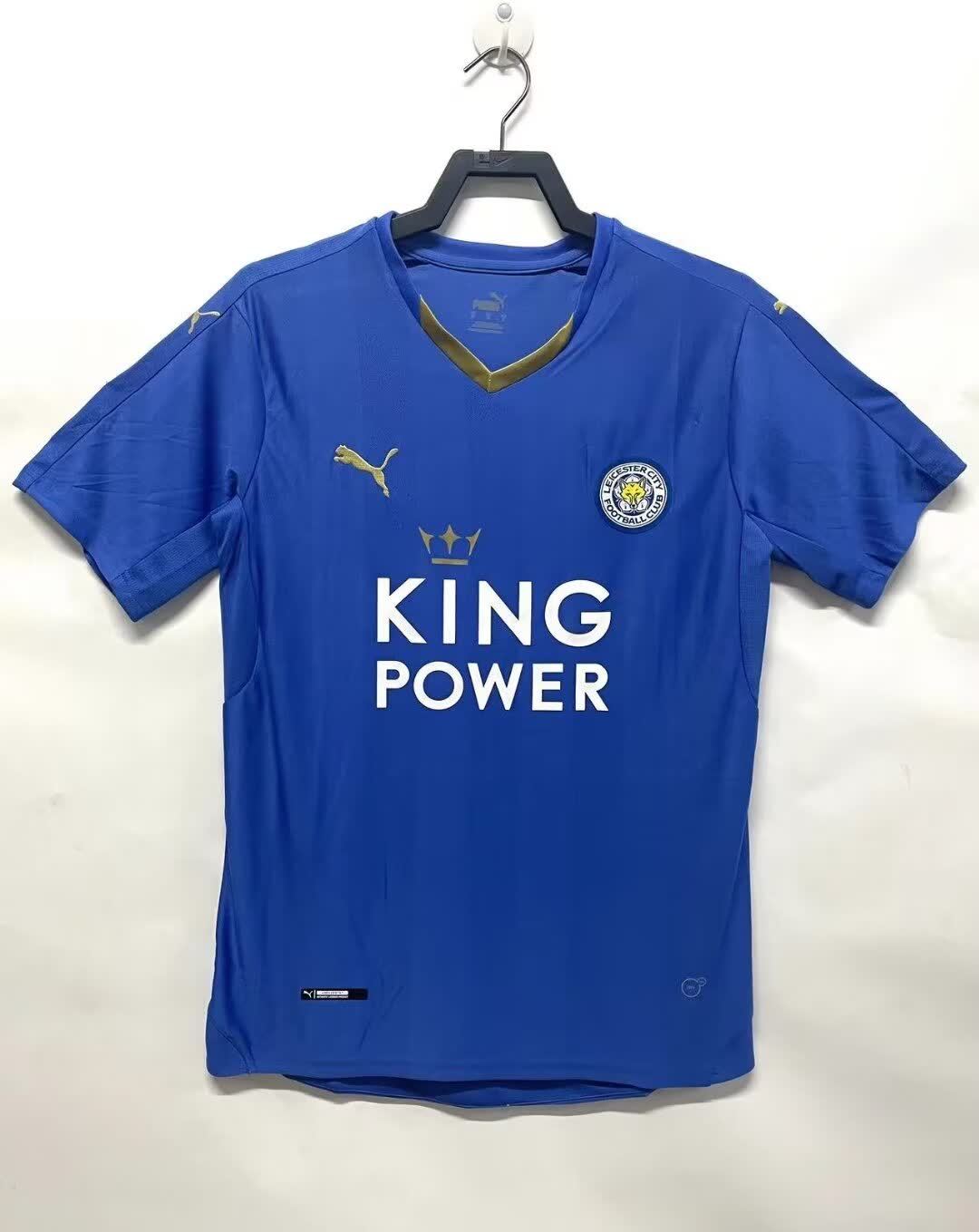 Retro 2015/16 Leicester City Home S-XXL