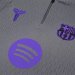 /26 Barcelona Grey Half Pull Training Suit Yupoo Soccer Jerseys (Adults&amp;Kids)7