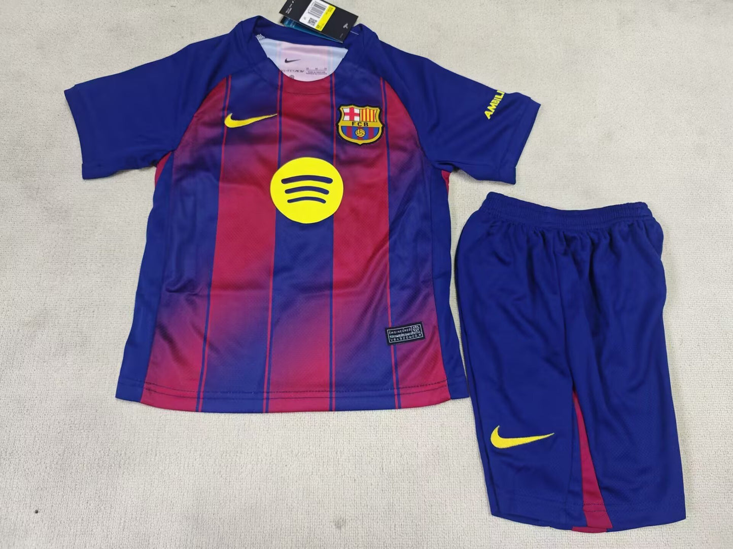 25/26 Kids Barcelona Home Size 16~28