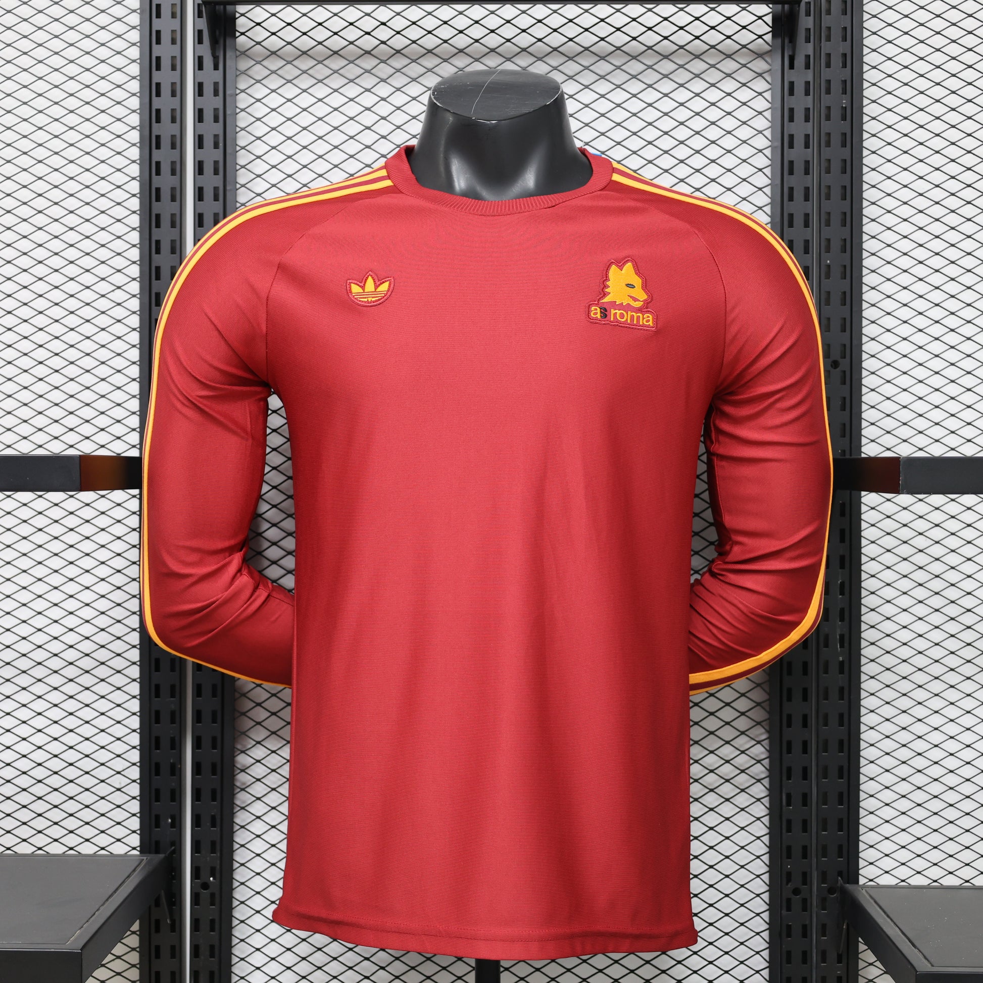 2026/27 Roma casual retro long sleeved player version Soccer Jersey S-3XL