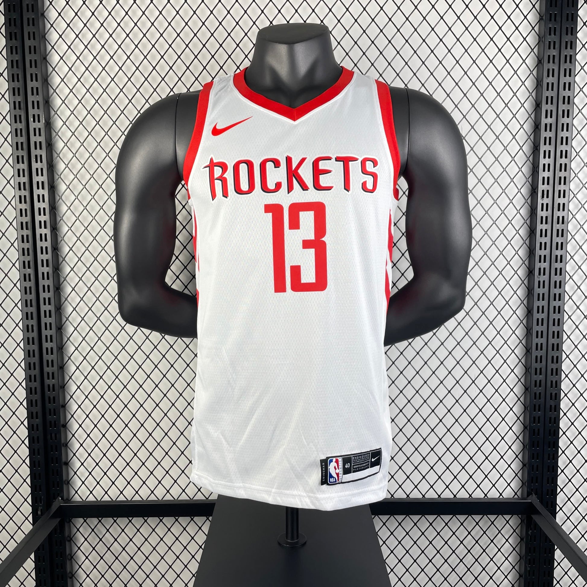 19 Season Rockets Home White 13 # Harden