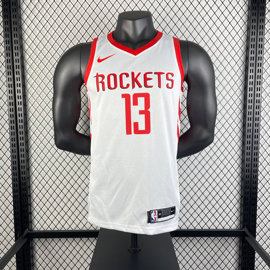 19 Season Rockets Home White 13 # Harden