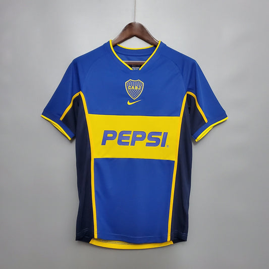 Retro Boca Juniors 2002 home S-XXL